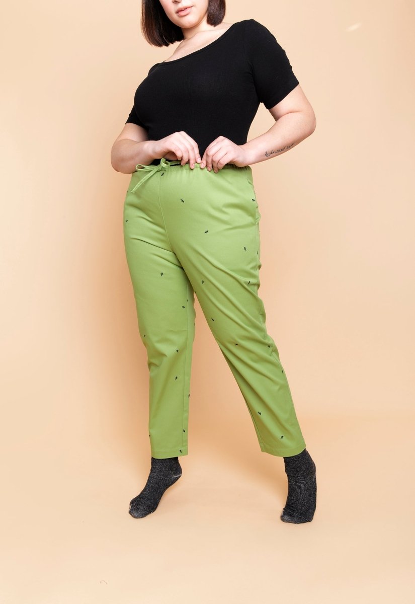 "Ants on Your Pants" - Avocado Green