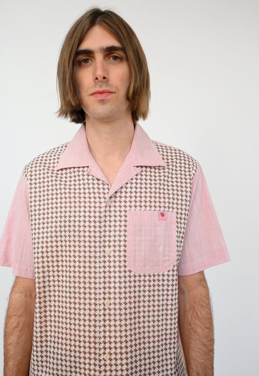 "Beetletooth" Shirt - Dusty Pink Cotton