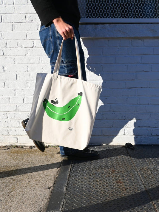 "Plantain" tote bag - Design by HO HOS HOLE IN THE WALL